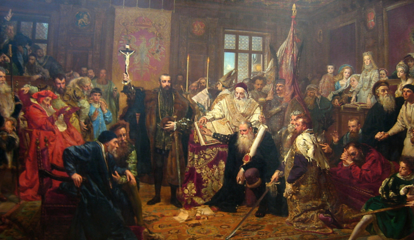 Unia lubelska, Jan Matejko, 1869 rok